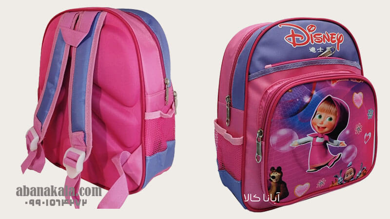 کوله پشتی مهد کودک دخترانه ماشا و میشا کوله پشتی ماشا و میشا